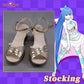 Uwowo Anime Panty & Stocking with Garterbelt Stocking Angel Cosplay Shoes