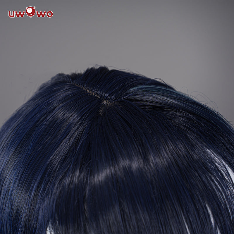 【Pre-sale】Uwowo Game Genshin Impact Fontaine Clorinde Wig Long Dark Blue Hair