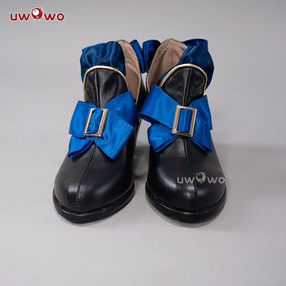 Uwowo Genshin Impact Furina Focalors Hydro Archon Fontaine Rococo Style Cospaly Shoes