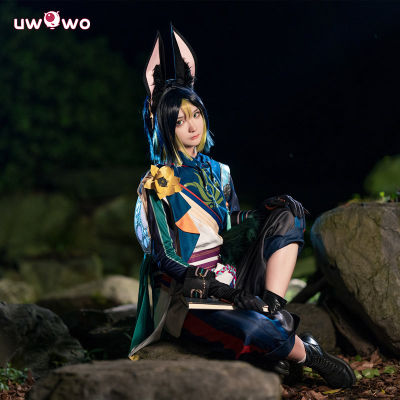 【Pre-sale】Uwowo Collab Series: Game Genshin Impact Sumeru Tighnari Cosplay Costume
