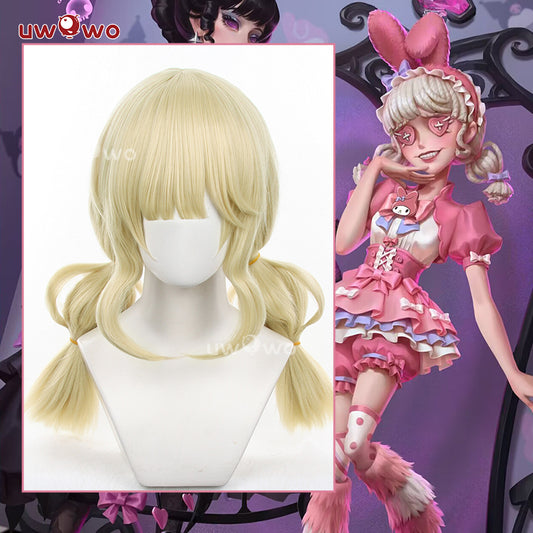 【Pre-sale】Uwowo Game Identity V Crossover II Cheerleader Cosplay Wig Long Yellow Hair