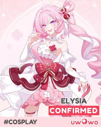 CONFIRMED Uwowo Honkai Impact 3rd Elysia 10th Anniversary Gala Dress Cosplay Costume