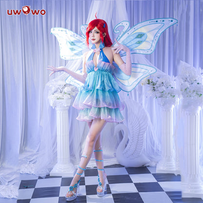 S-3XL INSTOCK Uwowo Bloom Princess Wings Fairy Club Cosplay Costumes