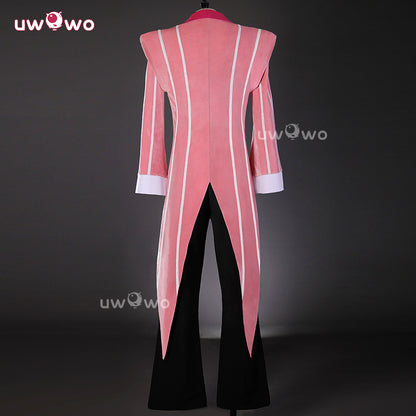 Uwowo Collab Series: Alastor Hazbin Hotel Season 2 Dress Velvet Gown Cosplay Costume S-3XL