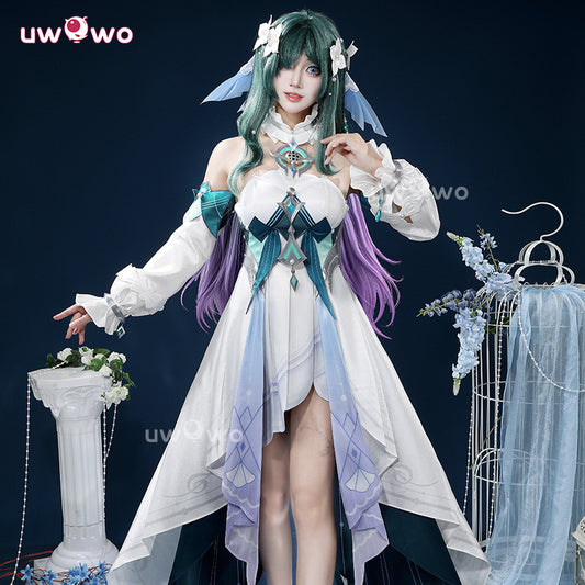 Uwowo Collab Series: Genshin Impact Snezhnaya Vodyanitsa Cosplay Costume Size XS-XXL