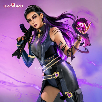 Uwowo Collab Series: Game Valorant Reyna Cosplay Costume S-XL