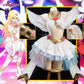 【Pre-sale】Uwowo Anime New Panty & Stocking with Garterbelt Panty Angel Cosplay Costume S-3XL