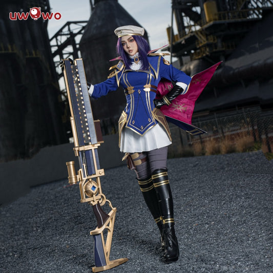 Uwowo Deposit Poll - Confirmed League of Legends Caitlyn Arcane Commander Cosplay Costume