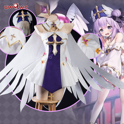 【Clearance Sale】[Last Batch]【In Stock】Uwowo Azur Lane Unicorn Snow White Guardian Angel Cosplay Costume