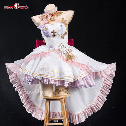 Uwowo Game Honkai Impact 3: Elysia Fanart Seraphic Bloom Cosplay Costume S-3XL