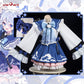 Uwowo Genshin Impact Fanart Furina Chinese Style Lolita Dress Cosplay Costume