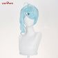 Uwowo Game Zenless Zone Zero/ZZZ Seed Cosplay Wig Long Blue Hair