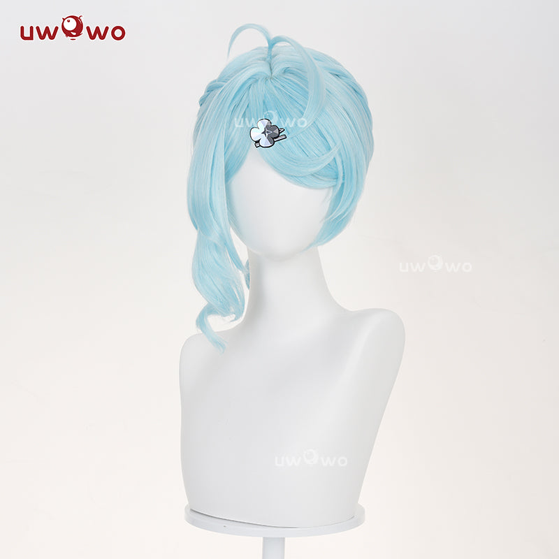 Uwowo Game Zenless Zone Zero/ZZZ Seed Cosplay Wig Long Blue Hair