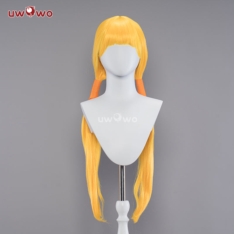 【Pre-sale】Uwowo Winx Club Stella Cosplay Wig Fairy Wings Princess Cosplay Wig Yellow Long Hair
