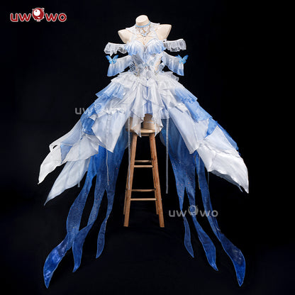 Uwowo Game Wuthering Waves Shorekeeper Fanart Oath Wedding Gown WuWa Cosplay Costume