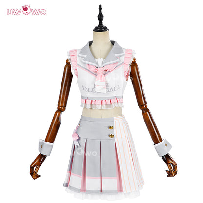 Uwowo Collab Series: Love Live ! Cheerleader Unawaken Cheer Girl Kotori Minami Cosplay Costume
