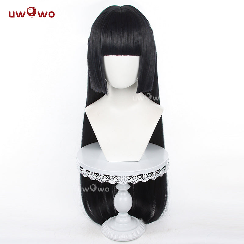 Uwowo Game Zenless Zone Zero/ZZZ Hoshimi Miyabi Cosplay Wig Long Black Hair