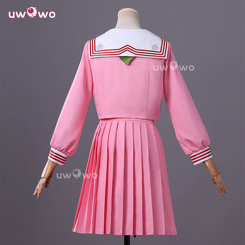 Uwowo Collab Series: Horror Game Fog Town Teen Girl Pink Rabbit Sailor School Uniform Cosplay Costume XS-3XL