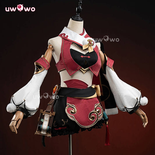 Uwowo Collab Series: Genshin Impact Yanfei Liyue Cosplay Cosutme S-XL