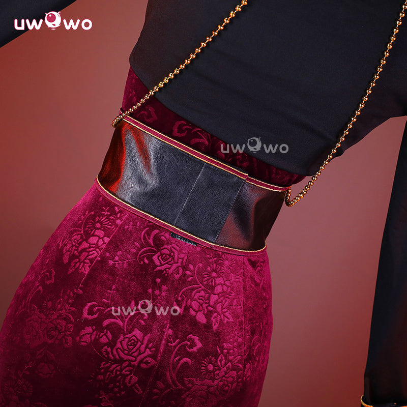 Uwowo Collab Series: Game 30 Anniversary Velvet Dress Cosplay Costume S-2XL