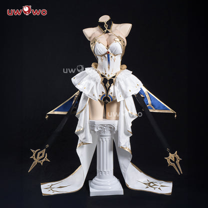Uwowo Game Fate/Grand Order FGO Ishtar Bride Oath Fanart Cosplay Costume S-3XL