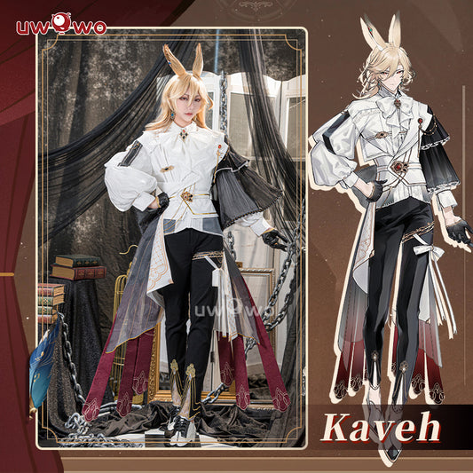 [Last Batch] Uwowo Genshin Impact Fanart Kaveh Fairytale Suit Bunny Cosplay Costume