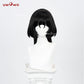 Uwowo Game Zenless Zone Zero/ZZZ Jane Doe Cosplay Wig Long Black Hair