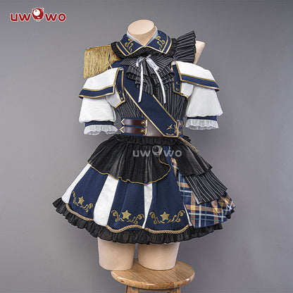 [Last Batch]【In Stock】Uwowo Anime Oshi no Ko Arima Kana Military Lolita Idol Stage Performance The Idol Master Cosplay Costume