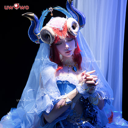 【Clearance Sale】[Last Batch]【In Stock】Uwowo Genshin Impact Fanart Nilou Ballet Dress Cosplay Costume