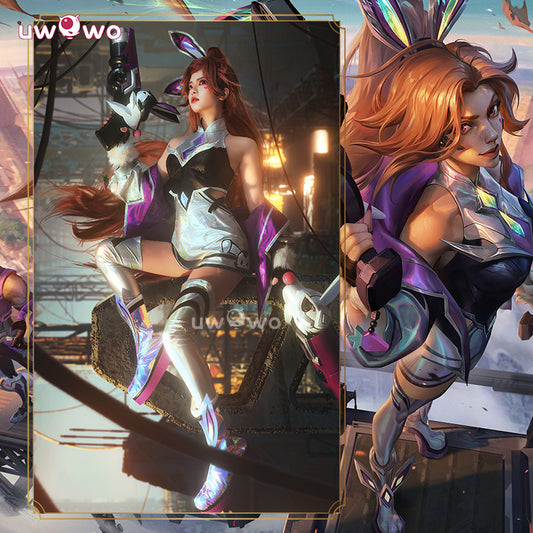 Uwowo Collab Series: League of Legends/LOL Battle Bunny Miss Fortune Cosplay Costume