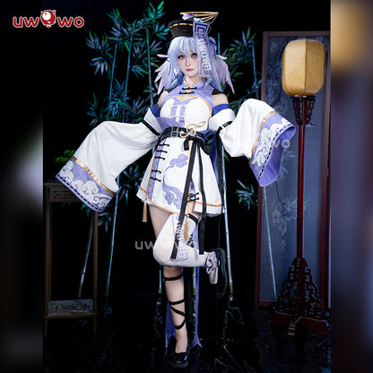 S-3XL INSTOCK Uwowo Game Honkai Star Rail Fanart Robin Jiangshi Chinese Zombie Cosplay Costume