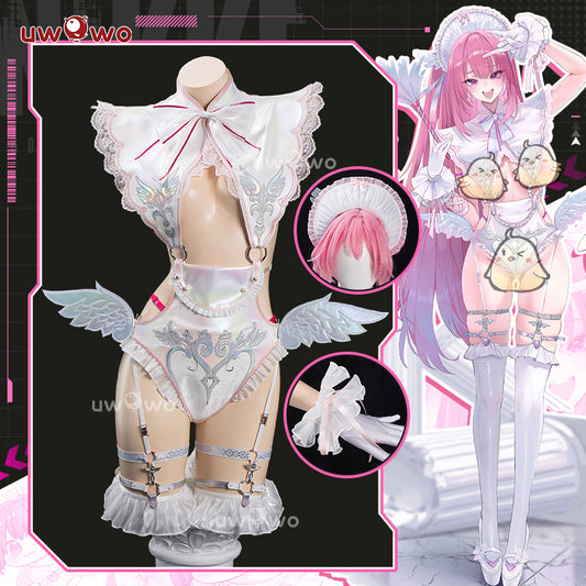 JUL PRESALE Uwowo Game NIKKE Dorothy Angelic Maid Fanart Cosplay Costume S-3XL