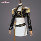 Uwowo Collab Series: Kpop Huntrix Mira GOLDEN Performance Black Suit Cosplay Costume XS-3XL