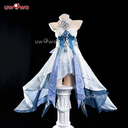 SEP PRESALE Uwowo Genshin Impact Snezhnaya Vodyanitsa Cosplay Costume Size S-XXXL
