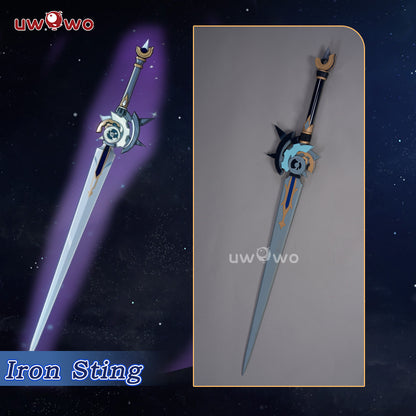 Uwowo Game Genshin Impact Cosplay Props Clorinde Weapon Iron Sting