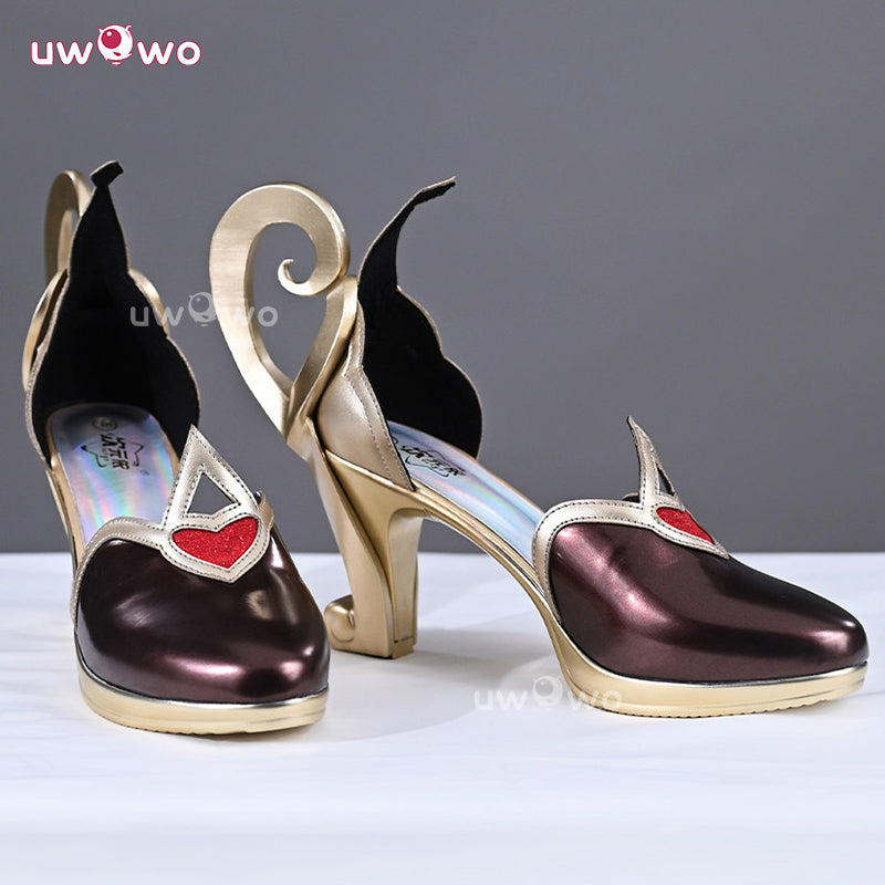Uwowo Genshin Impact Alice Hexenzirkel Witch Klee's Mother Cosplay Shoes