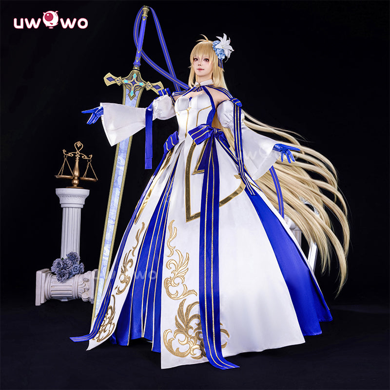 Uwowo Collab Series: Fate/Grand Order FGO Arcueid MoonCancer Stage 3 "Princess" Cosplay Costume XS-XL