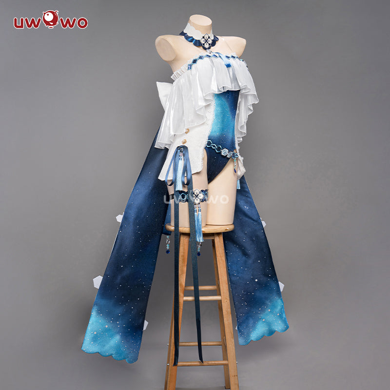 【In Stock】Exclusive Uwowo Genshin Impact Fanart Guizhong Cute Bunny Suit Cosplay Costume