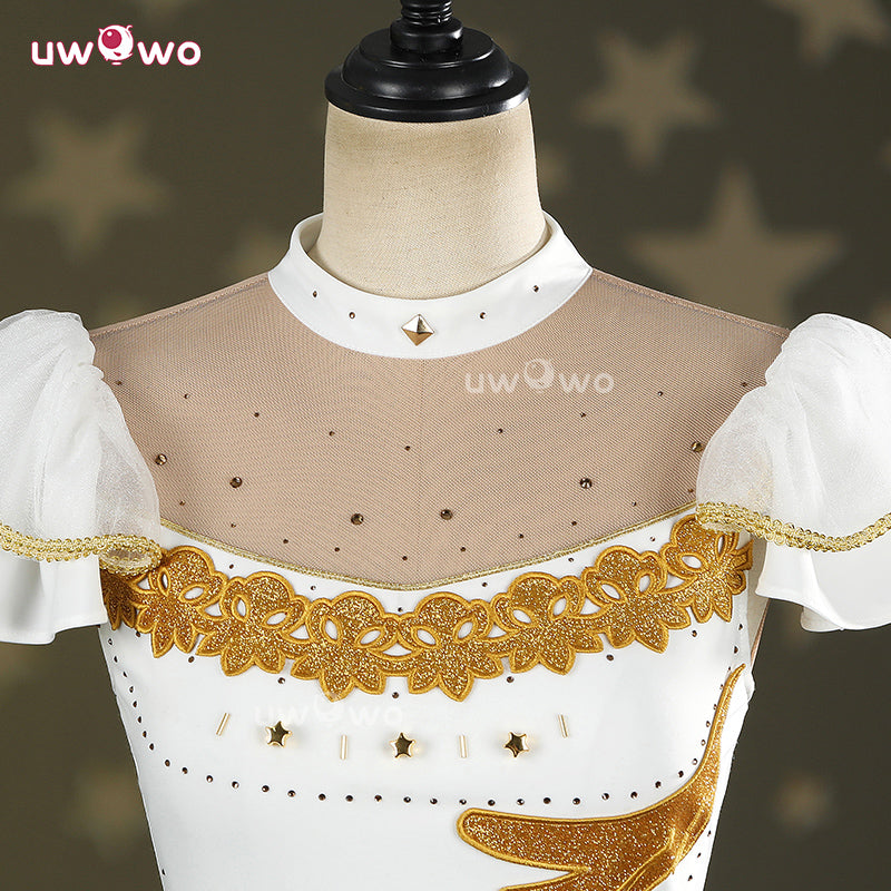 Uwowo Collab Series: Anime Medalist Inori Yuitsuka Skating Outfit Cosplay Costume XS-2XL