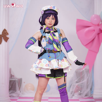 Uwowo Collab Series: Love Live! Nozomi Tojo Idolized Crayon ver. Cosplay Costume