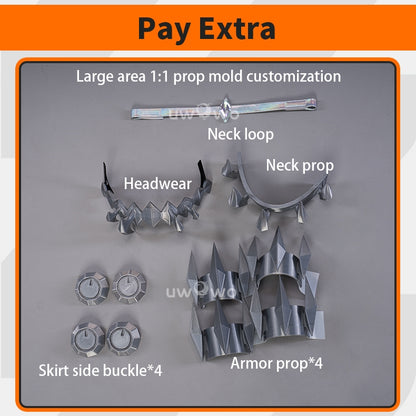 【Special Discount】Uwowo Game Zenless Zone Zero/ZZZ Ellen Joe Maid Cosplay Costume