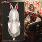 Uwowo League of Legends/LOL: Immortalized Legend Ahri Cosplay Long Light Brown Hair With Ears