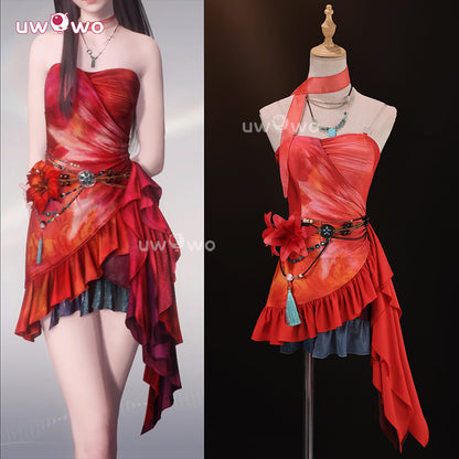 Uwowo Collab Series: Love and Deepspace MC 'My' Blaze Surge Rafayel Couple Swimsuit Cosplay Costume S-3XL