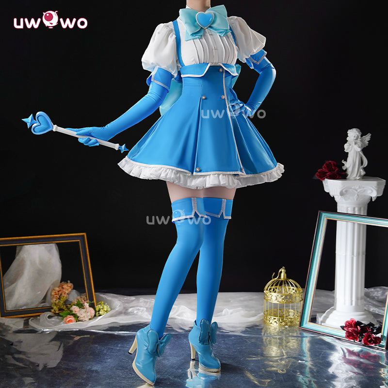 Uwowo  Collab Series: Gushing Over Magical Girls Haruka HANABISHI Sayo MINAKAMI Kaoruko TENKAWA Uniform Cosplay Costume