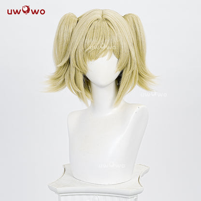 UWOWO Game Zenless Zone Zero ZZZ Burnice Whita Cosplay Wig Middle Yellow Hair