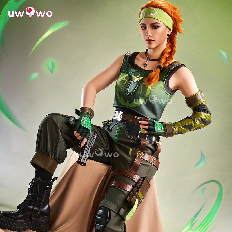 Uwowo Collab Series: Game Valorant Fade Cosplay Costume S-XL