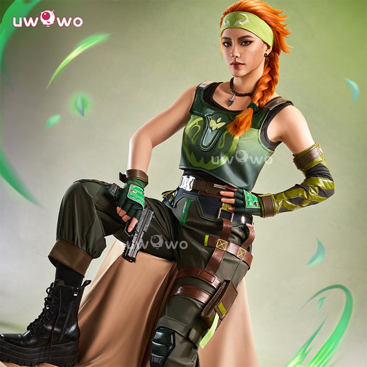 Uwowo Collab Series: Game Valorant Fade Cosplay Costume S-XL