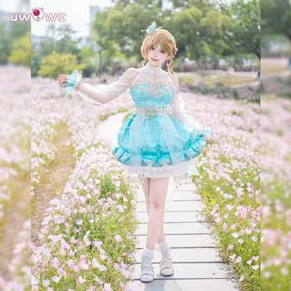 Uwowo Collab Series: Love Live! UR Koizumi Hanayo Healing Innocence Cosplay Costume XS-2XL