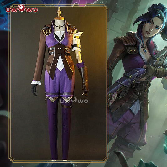 Uwowo Collab Series: League of Legends/LOL: Caitlyn Arcane Cosplay Costume
