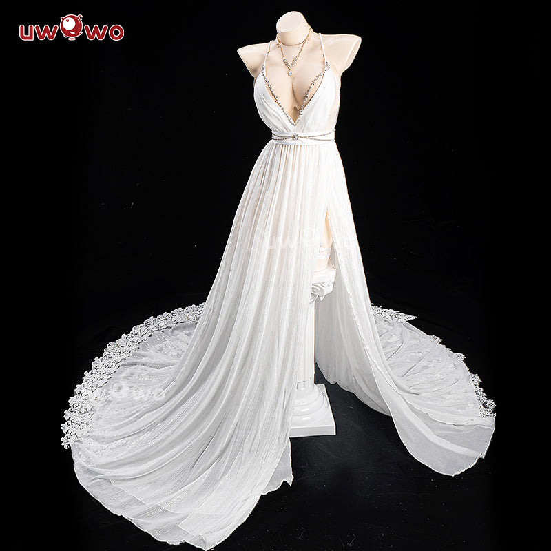 INSTOCK-Uwowo Azur Lane Taihou Oath Wedding Dress Cosplay Costume